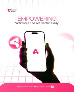 what if care didn’t stop with the warriorsour soon to launch crescent vitalis app is designed fo